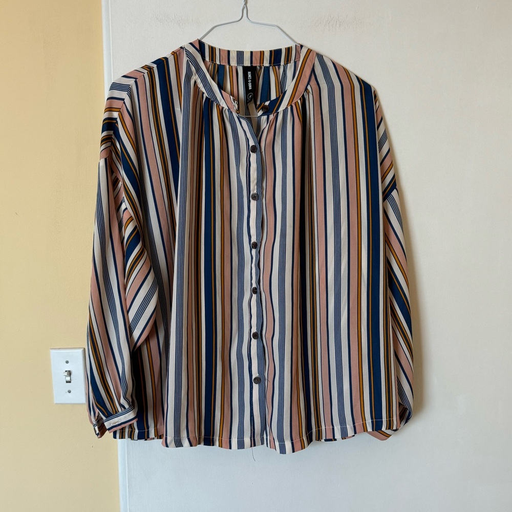 AGNES & DORA button down - size XL - Anthropologie - EUC